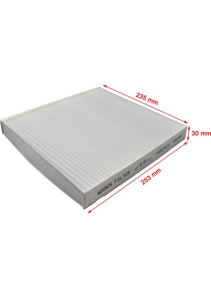 Audi Q3 2018 ve Sonrası Polen Filtresi fiyatları