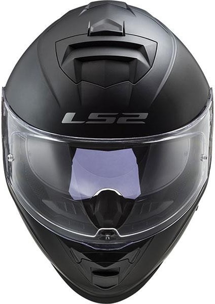Storm Mat Siyah Kapalı Kask