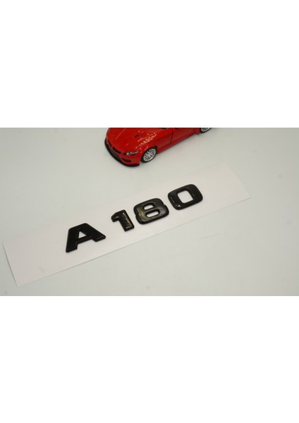 A 180 Bagaj Parlak Siyah Abs 3m 3D Yazı Logo fiyatları