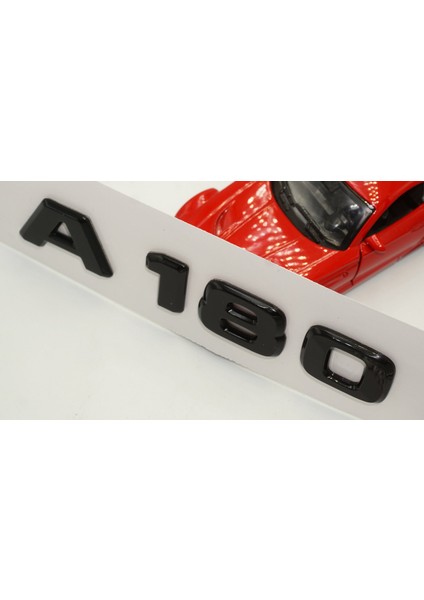A 180 Bagaj Parlak Siyah Abs 3m 3D Yazı Logo fırsatları