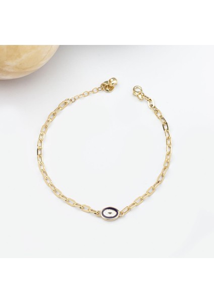 Altın Mineli Nazar Bileklik