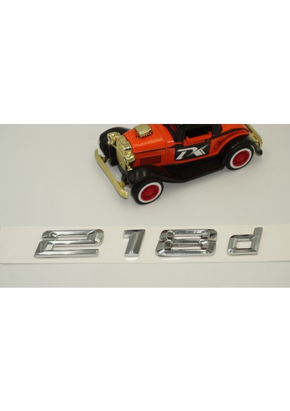 218D Bagaj Krom Metal 3m 3D Yazı Logo modelleri