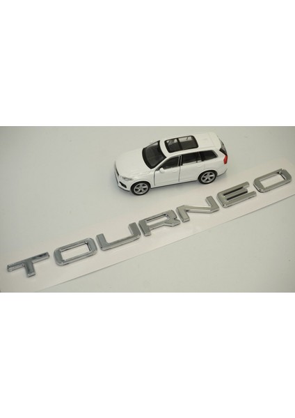 Courier Custom Tourneo 3m 3D Parlak Krom Abs Bagaj Yazı Logo Amblem