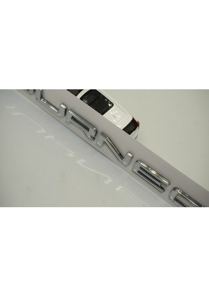 Courier Custom Tourneo 3m 3D Parlak Krom Abs Bagaj Yazı Logo Amblem