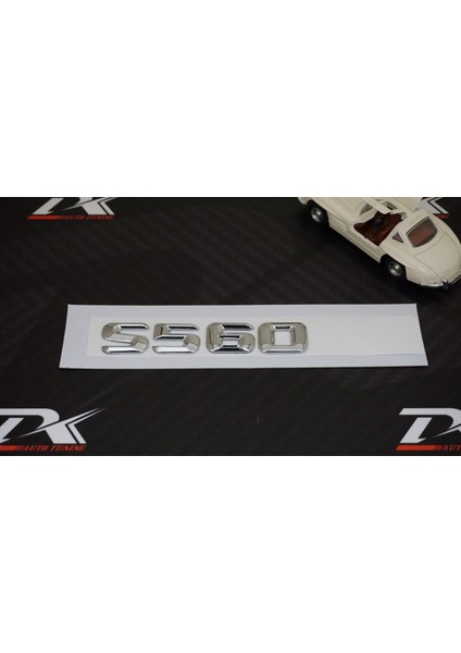 Maybach S560 Bagaj Krom Metal 3m 3D Yazı Logo