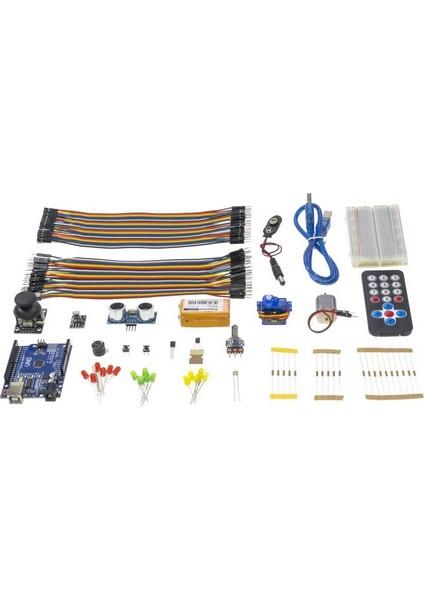 Arduino Uyumlu Uno Pro Başlangıç Seti (+ E-Kitap ve Videolu)