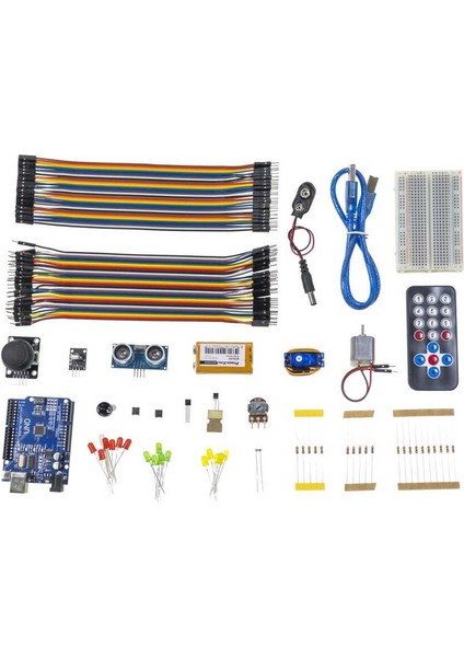 Arduino Uyumlu Uno Pro Başlangıç Seti (+ E-Kitap ve Videolu)