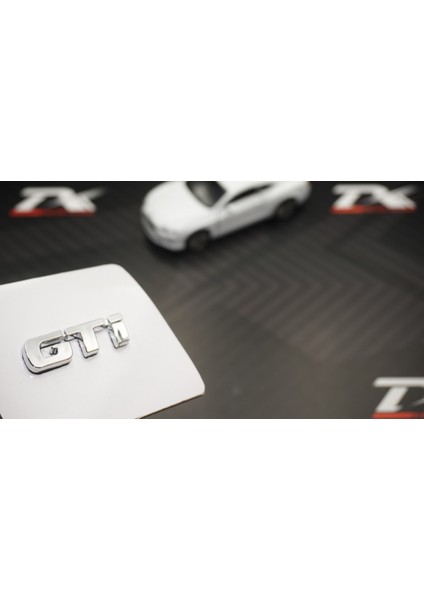 Volkswagen Golf Gti Bagaj 3m 3D Krom Abs Yazı Logo Amblem
