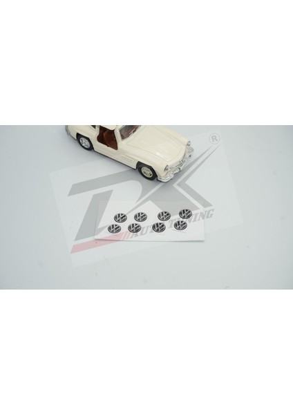 DK Tuning Volkswagen Logo Jant Torpido Direksiyon 11MM Damla Sticker Logo Seti