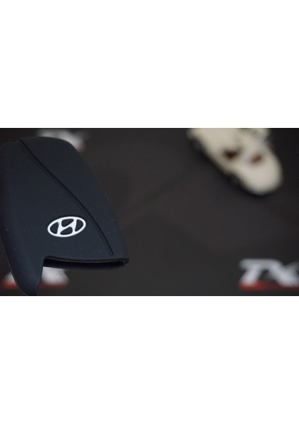 Hyundai Solaris IX35 IX45 Accent Elantra Santafe Hyundai Logolu 1.kalite Silikon Anahtar Kılıfı