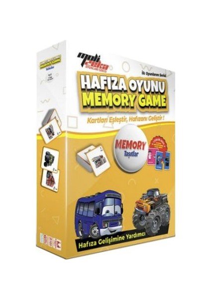 Moli Toys Hafıza Oyunu Taşıtlar Moli Hafıza Taşıtlar Serisi Memory Game