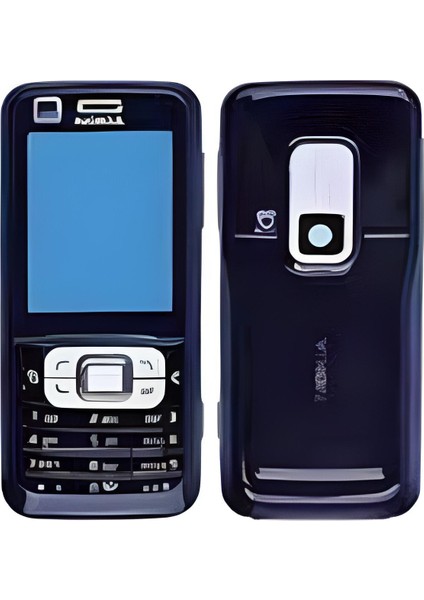 Nokia 6120C Classic Ön Arka Kapak Siyah