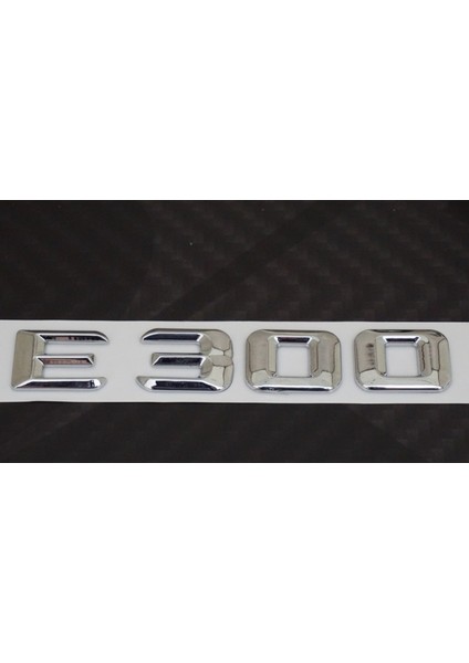 E 300 Bagaj Krom Metal 3m 3D Yazı Logo fırsatları