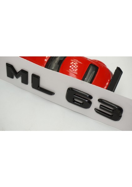 ml 63 Bagaj Parlak Siyah Abs 3m 3D Yazı Logo