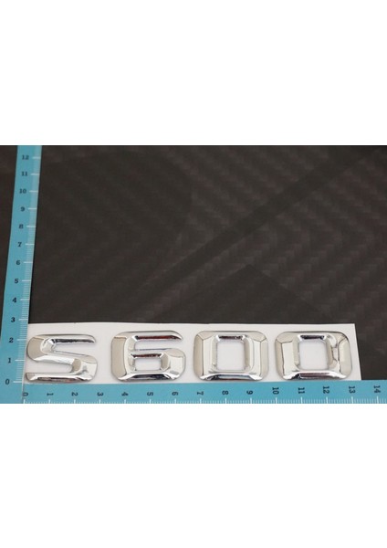 S600 Bagaj Krom Metal 3m 3D Yazı Logo fırsatları