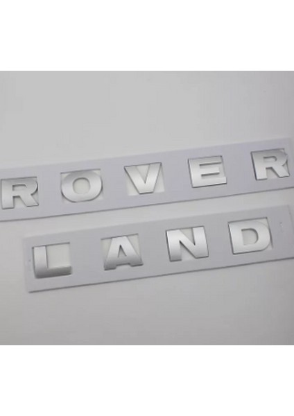Land Rover Kaput ve Bagaj Yazı Orjinal Ürün