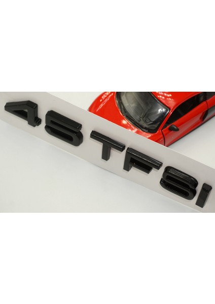 Audi 45 Tfsi Siyah Abs 3m 3D Bagaj Yazı Logo Orjinal Ürün fırsatları