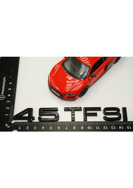 Audi 45 Tfsi Siyah Abs 3m 3D Bagaj Yazı Logo Orjinal Ürün indirimleri