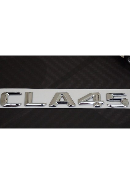 CLA45 Bagaj Krom Metal 3m 3D Yazı Logo indirimleri