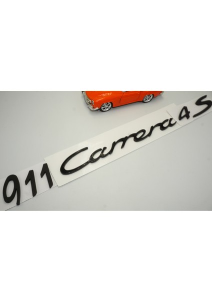 Porsche 911 Carrera 4s Bagaj 3m 3D Abs Yazı Logo Amblem Seti modelleri