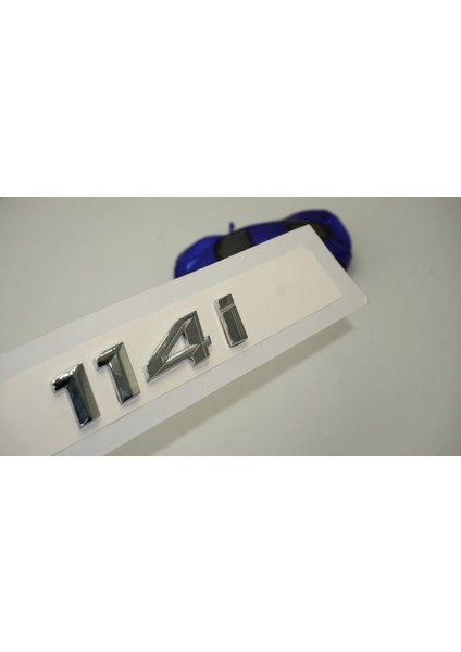 Bmw 114İ Bagaj Krom Metal 3m 3D Yazı Logo