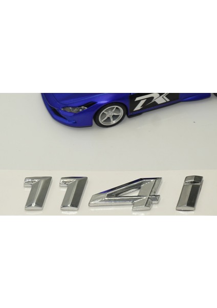 Bmw 114İ Bagaj Krom Metal 3m 3D Yazı Logo fırsatları