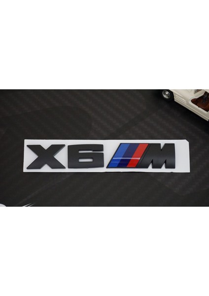 Bmw X6 M Bagaj Parlak Siyah Abs 3m 3D Yazı Logo Orjinal Ürün modelleri