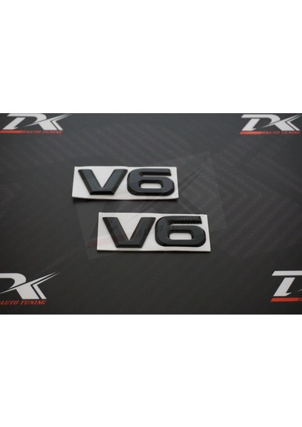 V6 3m 3D Çamurluk Yanı Metal Yazı Logo fiyatları