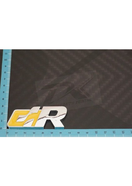 Volkswagen R R32 R36 Gtı Racing Krom Metal Bagaj Logo Amblem 3m 3D modelleri
