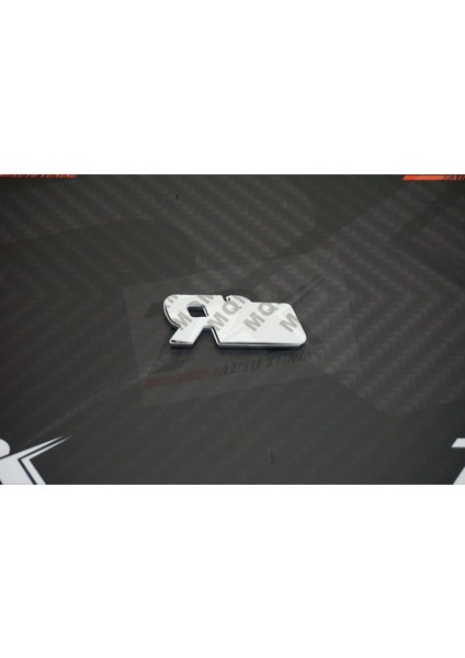 Volkswagen R R32 R36 Gtı Racing Krom Metal Bagaj Logo Amblem 3m 3D fırsatları