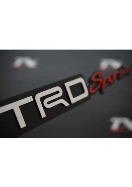 Trd Sportivo Çamurluk 3m 3D Krom Metal Logo Amblem 2020 Style