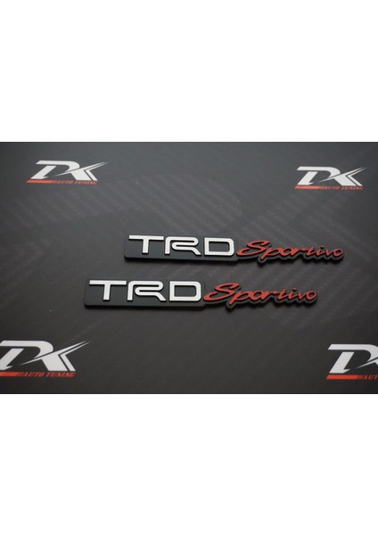 Trd Sportivo Çamurluk 3m 3D Krom Metal Logo Amblem 2020 Style fiyatları