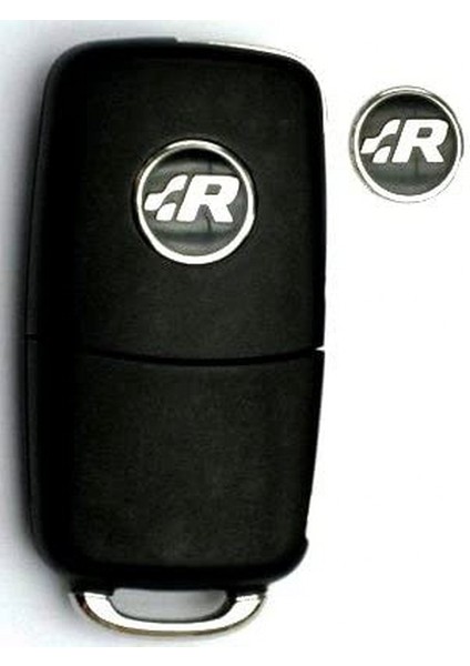 Volkswagen R Oto Anahtar 3m Metal Alaşım Logo 2li Set modelleri