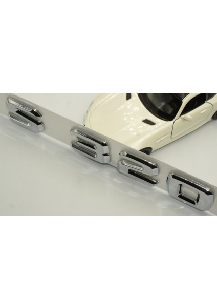 S320 Bagaj Krom Abs 3m 3D Yazı Logo