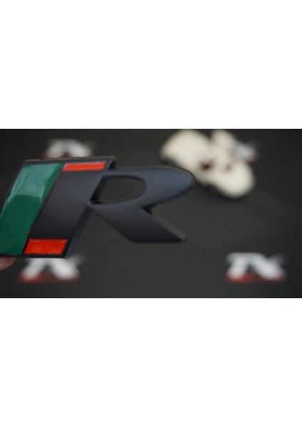 Jaguar R Bagaj Krom Metal Logo Amblem 3m 3D