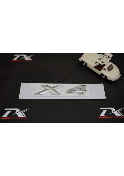 Bmw X4 Bagaj Krom Metal 3m 3D Yazı Logo modelleri