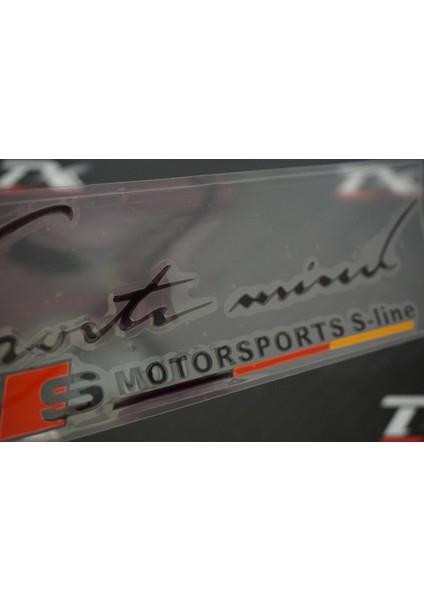 Audi S Motorsport S Line Sticker