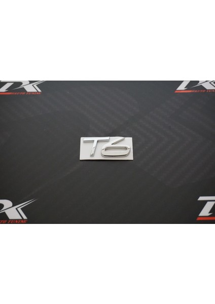 Volvo T6 XC60 XC90 S60 S80 S60L V40 V60 3m Krom Bagaj Yazı Logo