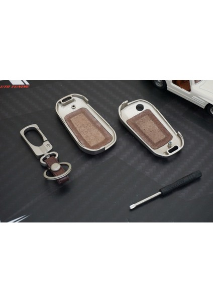 Citroen C3 C4 C Elysee Metal Deri Fosforlu Anahtarlık 2020 Style
