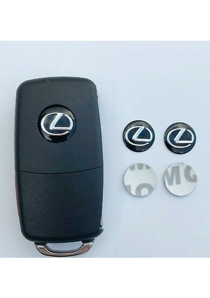 Lexus Oto Anahtar 3m Metal Alaşım Logo 2li Set fiyatları