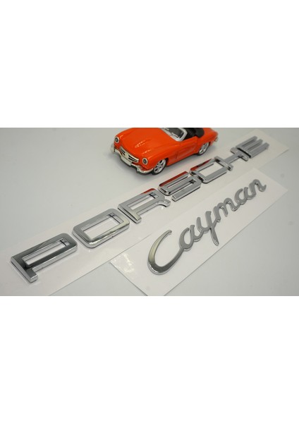 Porsche Cayman Bagaj 3m 3D Abs Yazı Logo Amblem Seti fırsatları
