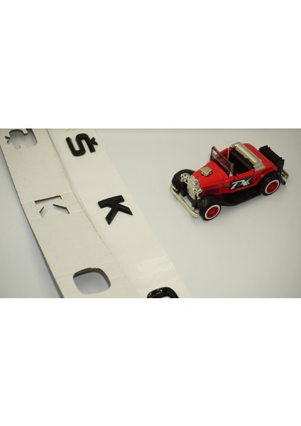 Skoda Bagaj Yeni Nesil Uzun Parlak Siyah Abs 3m 3D Yazı Logo Amblem indirimleri