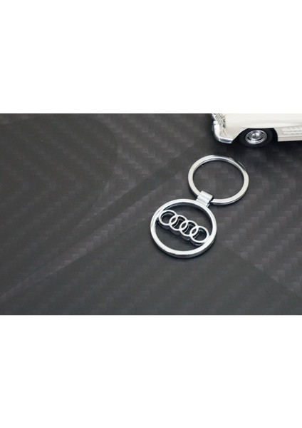 Audi Halka Logo Krom Metal Çift Yön Anahtarlık indirimleri