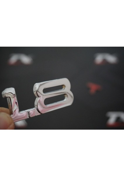 Audi 1.8 T Bagaj Krom Metal 3m 3D Yazı Logo Orjinal Ürün