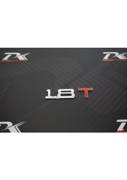 Audi 1.8 T Bagaj Krom Metal 3m 3D Yazı Logo Orjinal Ürün fiyatları