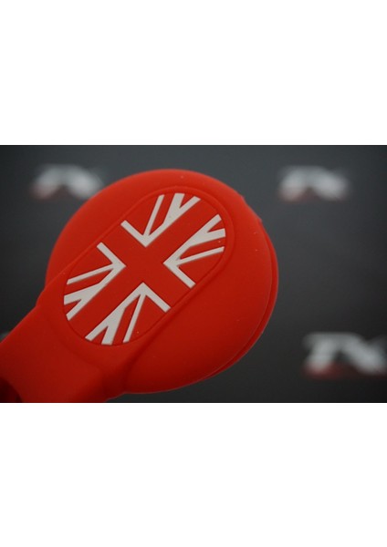 Mini Cooper F56 F55 F54 F60 English Flag 1.kalite Silikon Anahtar Kılıfı