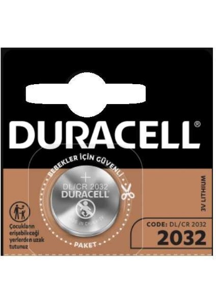 Özel Lityum Düğme Pil 2032