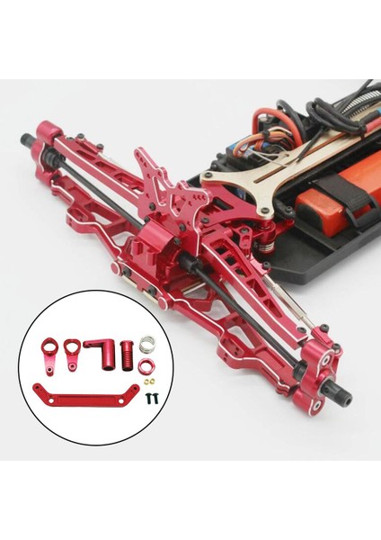 Jlb Için Rc Metal Direksiyon Servo Koruyucu Parça Kitleri 1/10 Rc Araç Aksesuarı(Yurt Dışından)