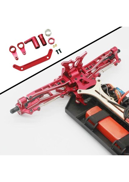 Jlb Için Rc Metal Direksiyon Servo Koruyucu Parça Kitleri 1/10 Rc Araç Aksesuarı(Yurt Dışından)