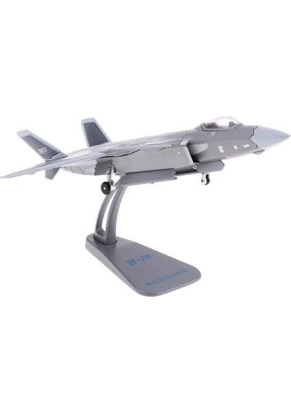 1/100 J20 Havacılık Modeli Uçak Uçak Savaşçısı Diecast Uçak Oyuncakları Hediyesi(Yurt Dışından)